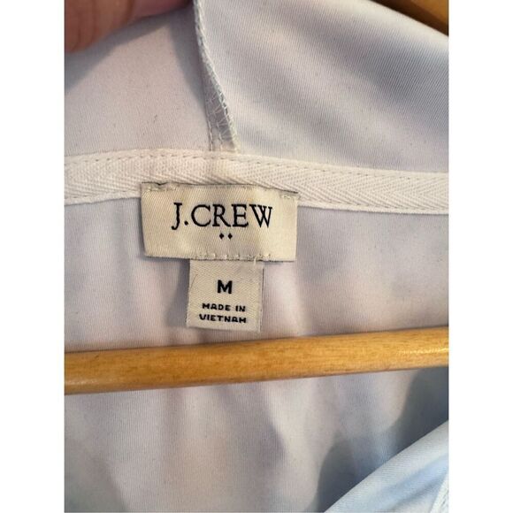 J. Crew Tie Dye Print Zip Front Active Hooded Sweatshirt Size Medium - Picture 6 of 10